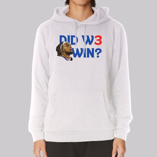 Damar Halim Did We Win Hoodie Damar Halim Did We Win Hoodie