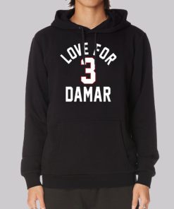 Damar Hamlin Love for Damar Hoodie Damar Hamlin Love for Damar Hoodie
