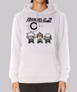 Danganronpa Logo 2 Hoodie 3 Danganronpa Logo 2 Hoodie 4