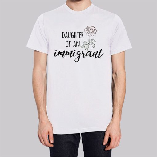 Daughter of an Immigrant Rose Hoodie