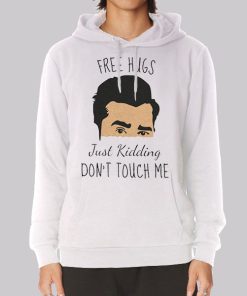 David Free Hugs Just Kidding Hoodie David Free Hugs Just Kidding Hoodie
