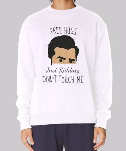 David Free Hugs Just Kidding Hoodie