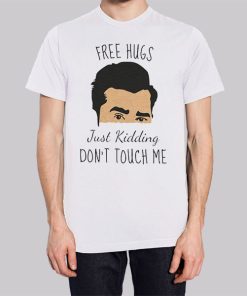 David Free Hugs Just Kidding Hoodie 3