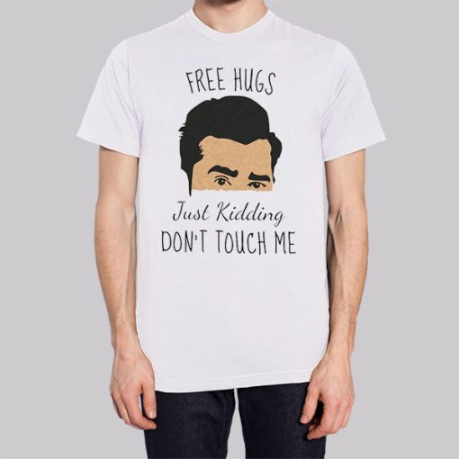 David Free Hugs Just Kidding Hoodie