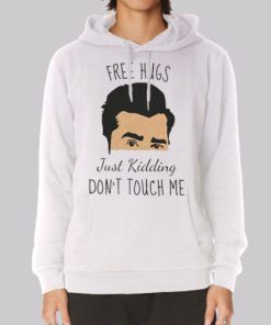 David Free Hugs Just Kidding Hoodie 4