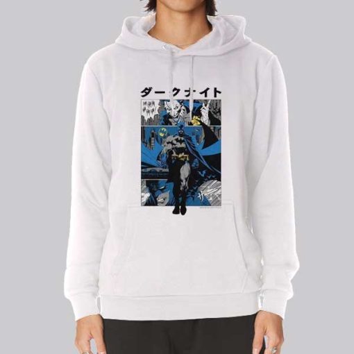 Dc Comic Batman Manga Panel Hoodie