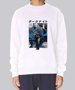 Dc Comic Batman Manga Panel Hoodie