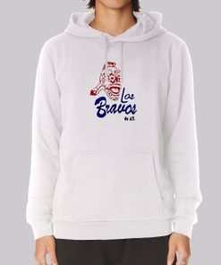 De ATL Atlanta Los Bravos Hoodie De ATL Atlanta Los Bravos Hoodie