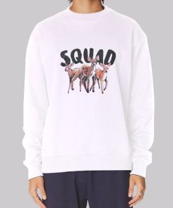 Deer Squad Merchandise Cartoon Hoodie