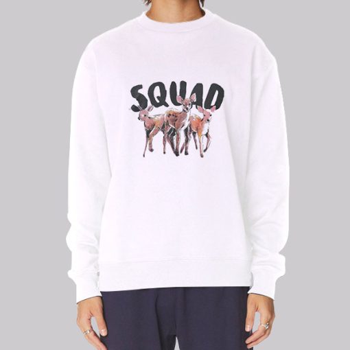 Deer Squad Merchandise Cartoon Hoodie