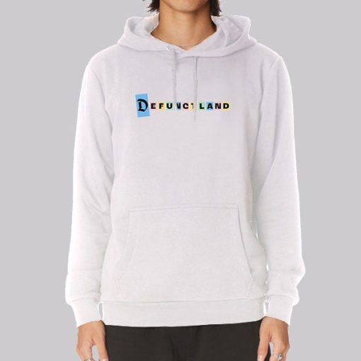 Defunctland Merch Logo Graphic Hoodie