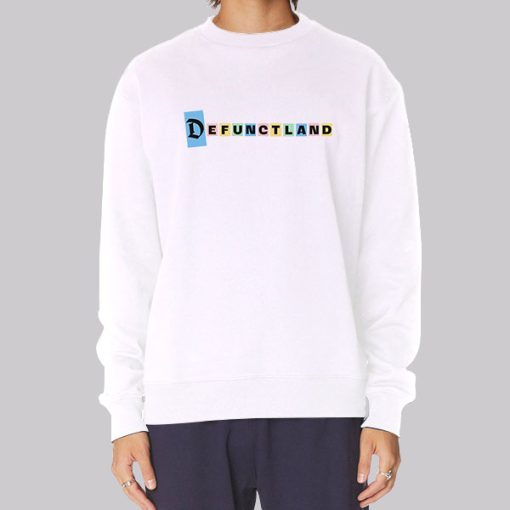 Defunctland Merch Logo Graphic Hoodie