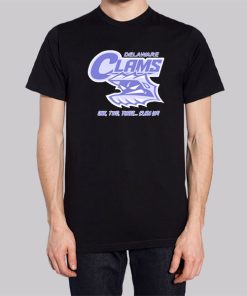 Delaware Clams Clam up Logo Hoodie 2 Delaware Clams Clam up Logo Hoodie 3