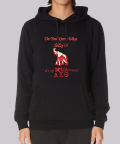 Delta Sigma Theta It’s My Deltaversary Hoodie Delta Sigma Theta It’s My Deltaversary Hoodie