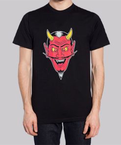 Devil Head Laugh Graphic Hoodie 2 Devil Head Laugh Graphic Hoodie 3