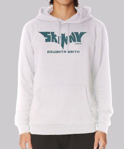 Devonta Smith Skinny Batman Hoodie Devonta Smith Skinny Batman Hoodie