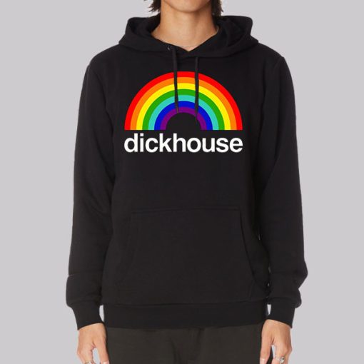 Dickhouse Merch Rainbow Hoodie