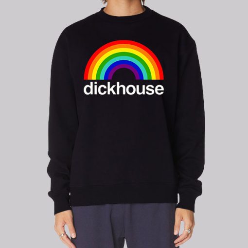 Dickhouse Merch Rainbow Hoodie