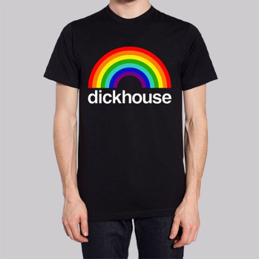 Dickhouse Merch Rainbow Hoodie