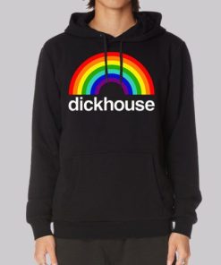 Dickhouse Merch Rainbow Hoodie 4