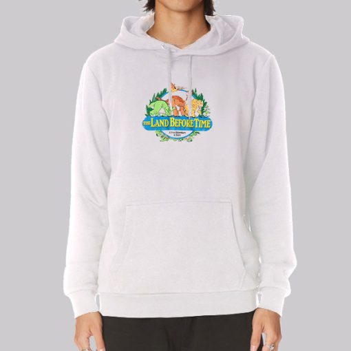 Dinosaur Squares Land Before Time Hoodie