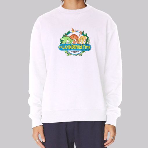 Dinosaur Squares Land Before Time Hoodie