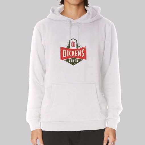 Distressed Look Dickens Cider Hoodie