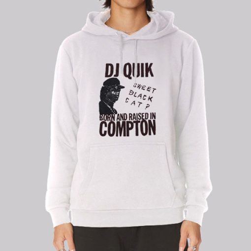 Dj Quik Merch Sweet Black Cat Hoodie