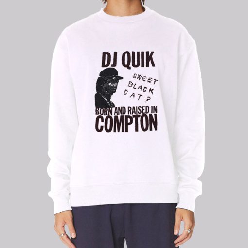 Dj Quik Merch Sweet Black Cat Hoodie