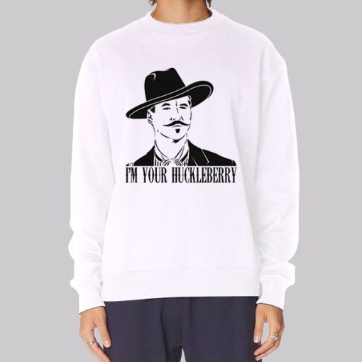 Doc Holliday Im Your Huckle Bearer Hoodie