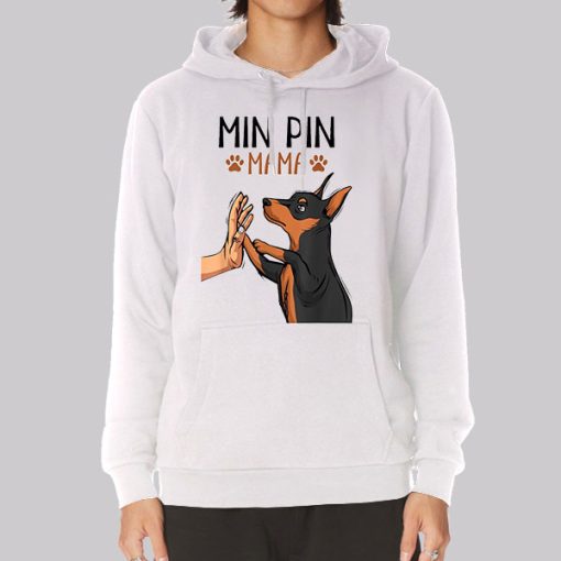 Dog Adopt a Miniature Pinscher Hoodie