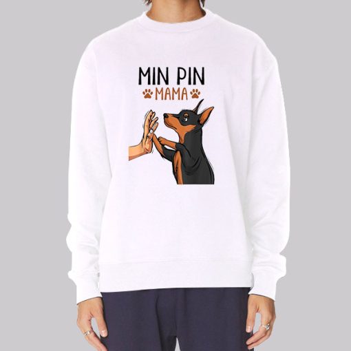 Dog Adopt a Miniature Pinscher Hoodie