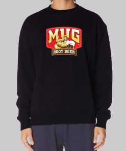 Dog Mug Root Beer Jersey Hoodie