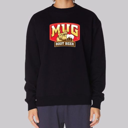 Dog Mug Root Beer Jersey Hoodie