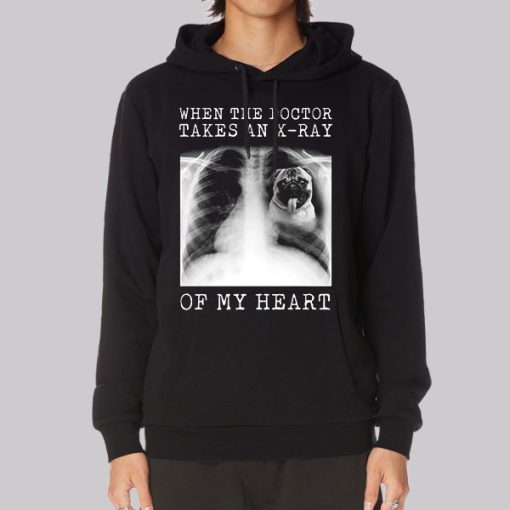 Dog X Ray Meme of My Heart Hoodie