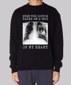 Dog X Ray Meme of My Heart Hoodie