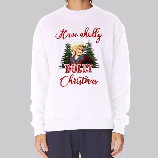 Dolly Parton Holly Dolly Christmas Hoodie