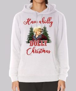 Dolly Parton Holly Dolly Christmas Hoodie 4