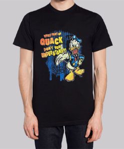 Donald Duck What Part of Quack Hoodie 2 Donald Duck What Part of Quack Hoodie 3