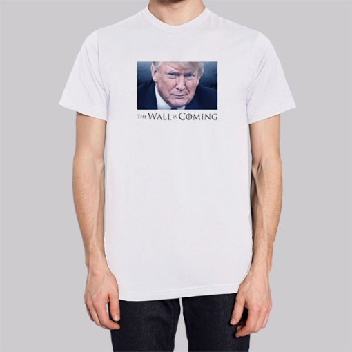 Donald Trump the Wall Is Coming Hoodie