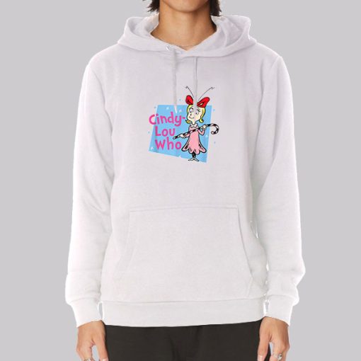 Dr Seuss Cindy Lou Who Hoodie