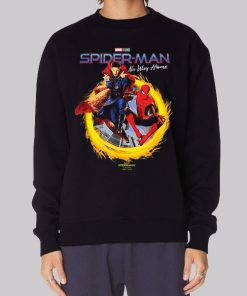 Dr Strange and Spiderman No Way Home Hoodie