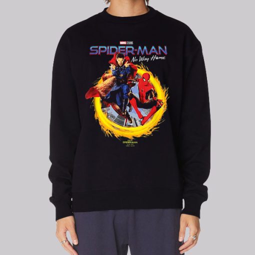 Dr Strange and Spiderman No Way Home Hoodie