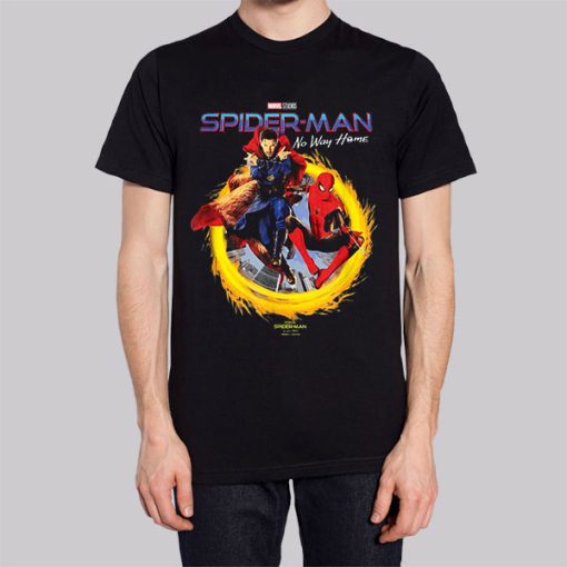 Dr Strange and Spiderman No Way Home Hoodie