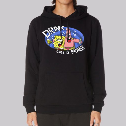 Drink Like a Spongebob Drunk Hoodie