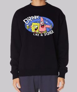 Drink Like a Spongebob Drunk Hoodie