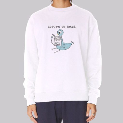 Driven to Read Pigeon Mo Willems Hoodie