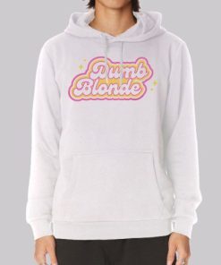 Dumb Blonde Podcast Logo Hoodie 4