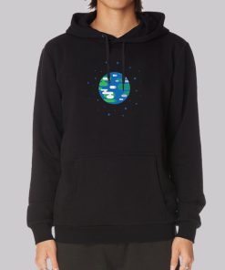 Earth Planets Kurzgesagt Merch Hoodie Earth Planets Kurzgesagt Merch Hoodie