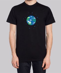 Earth Planets Kurzgesagt Merch Hoodie 3